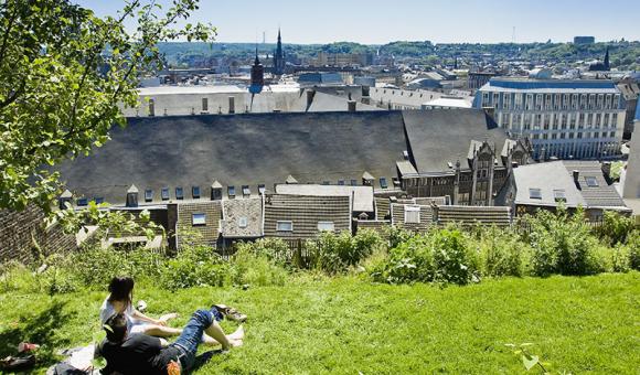 The coteaux de la Citadelle on the hills of Liège (c) WBT-JP Remy