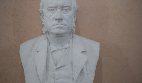 Bust of Louis Ist de Geer in the Riksdag, the Swedish parliament © J. Van Belle – WBI