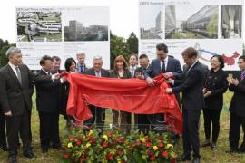 Inauguration du CBTC en présence des autorités chinoises et wallonnes